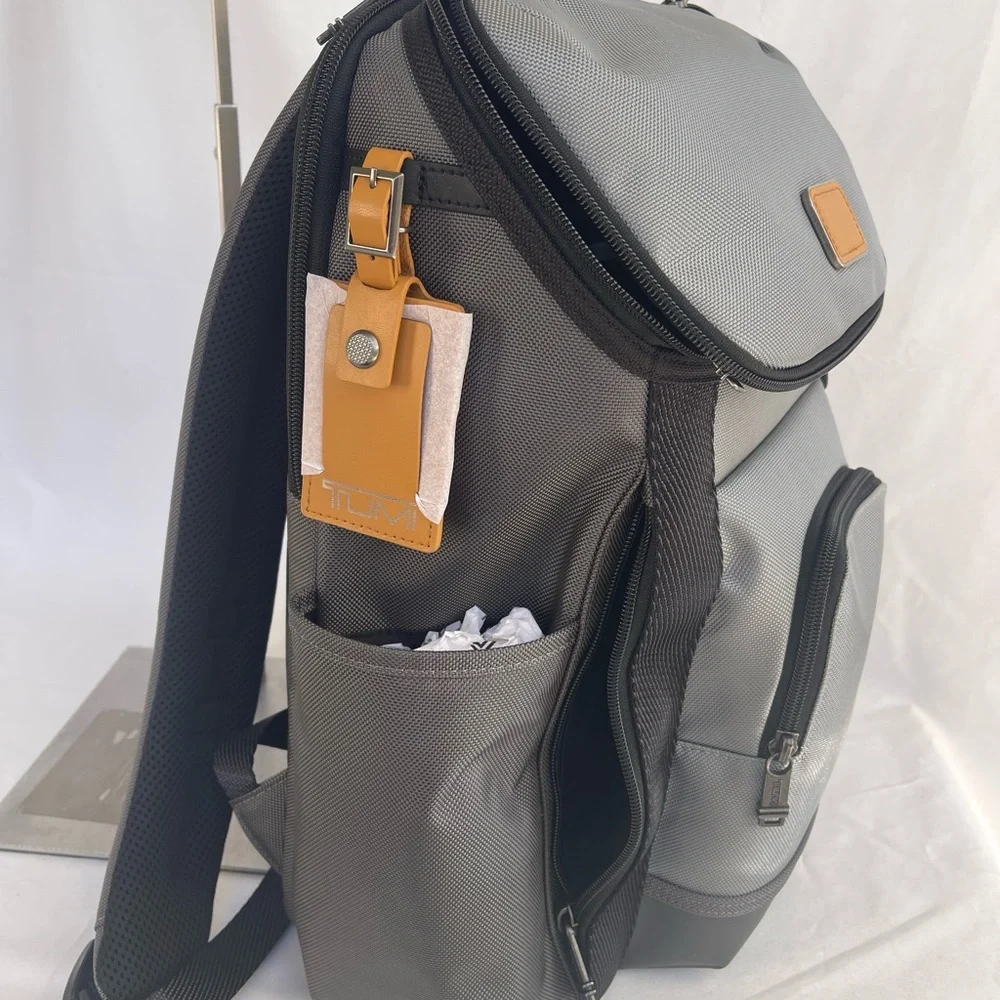 Tumi Fremont THORNHILL 16.75” Ballistic Nylon Backpack Gray NEW $425